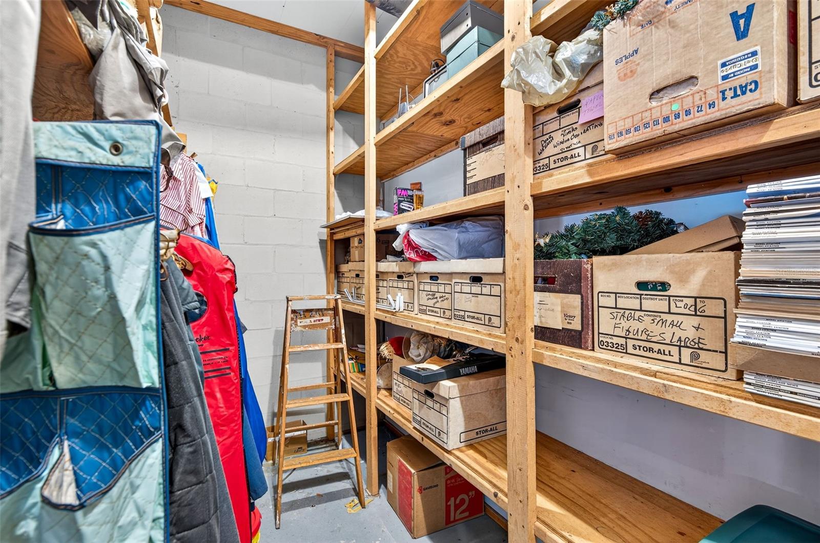 Storage Room in Detached Garage
