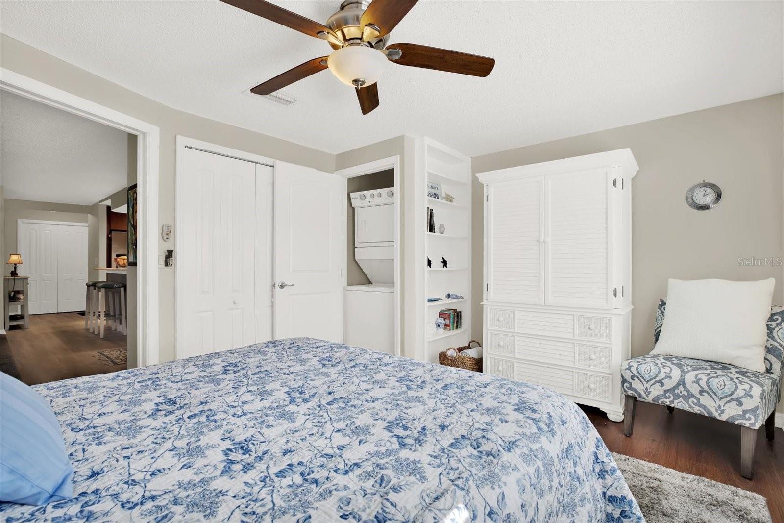 Second Bedroom with Laundry Closet