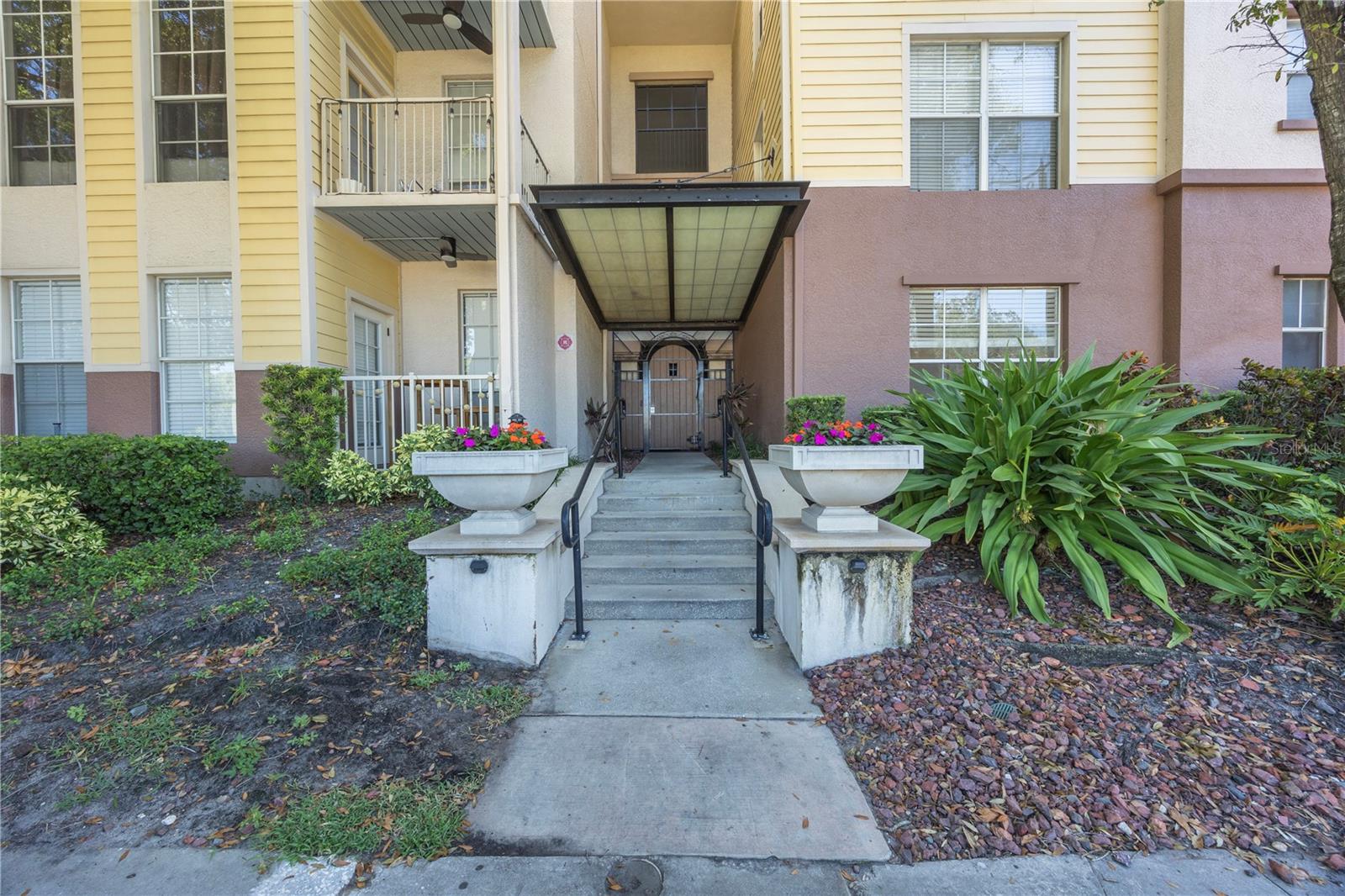 Street entrance