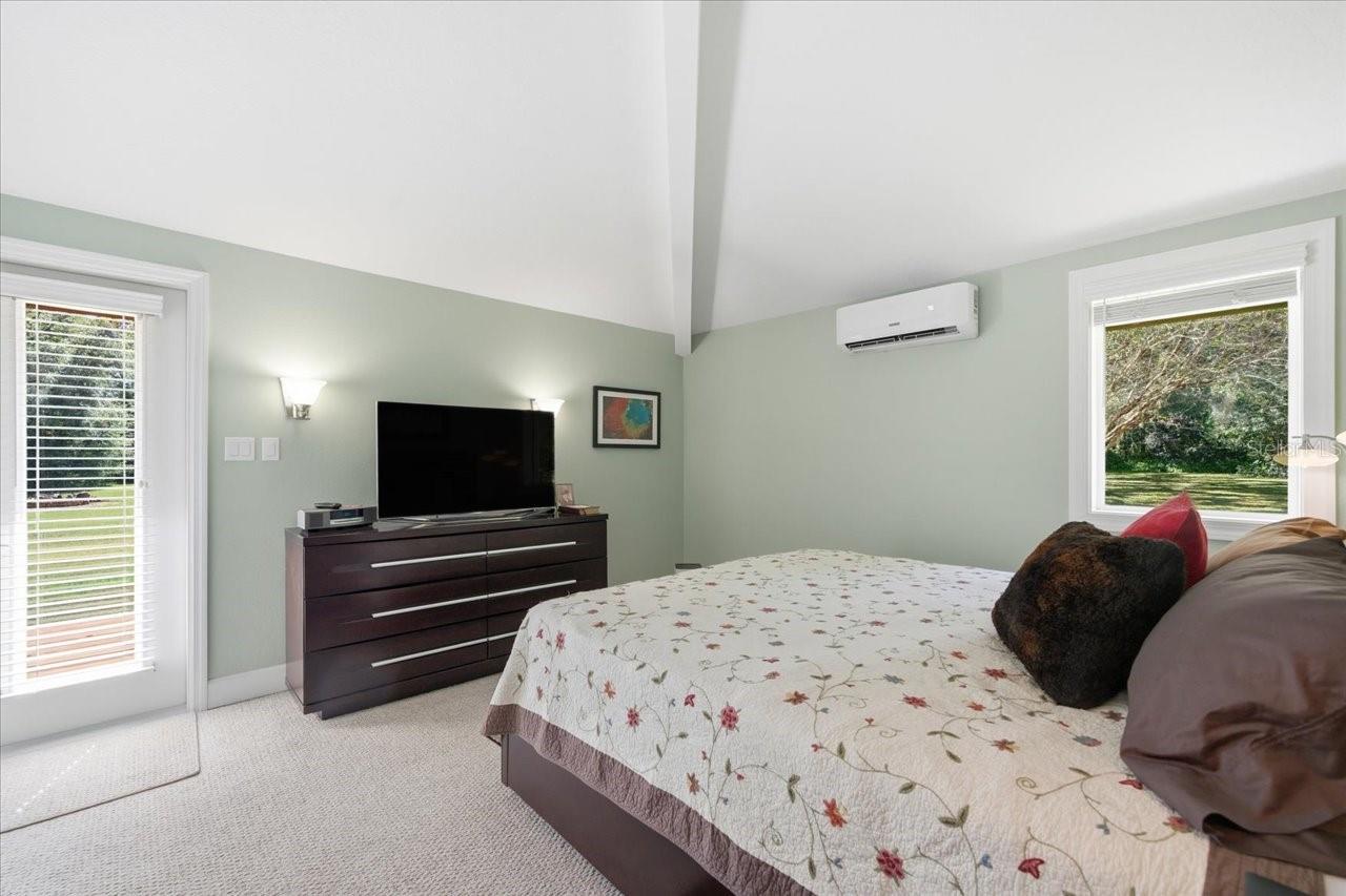 Primary Bedroom with Built in Closets