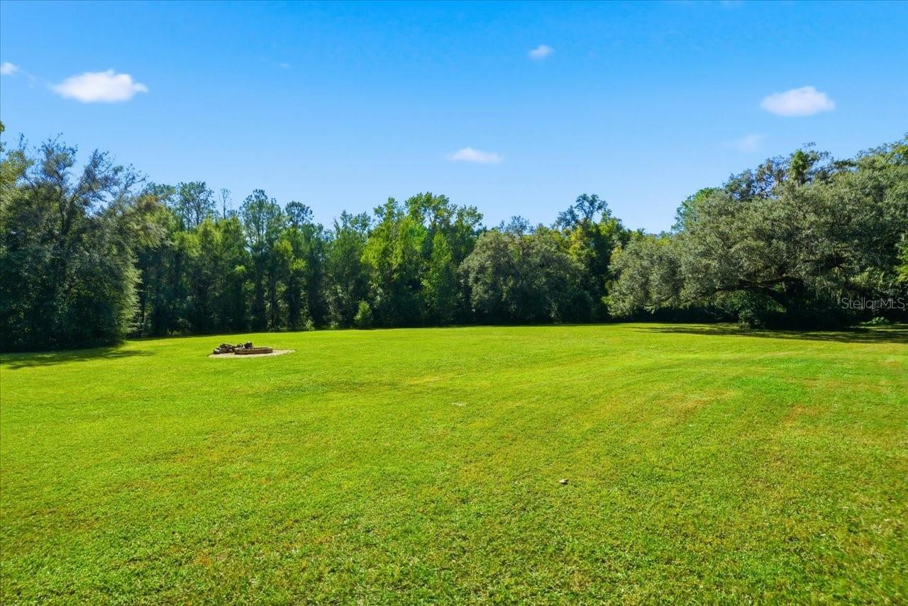 Open Field with Burn Pit Area