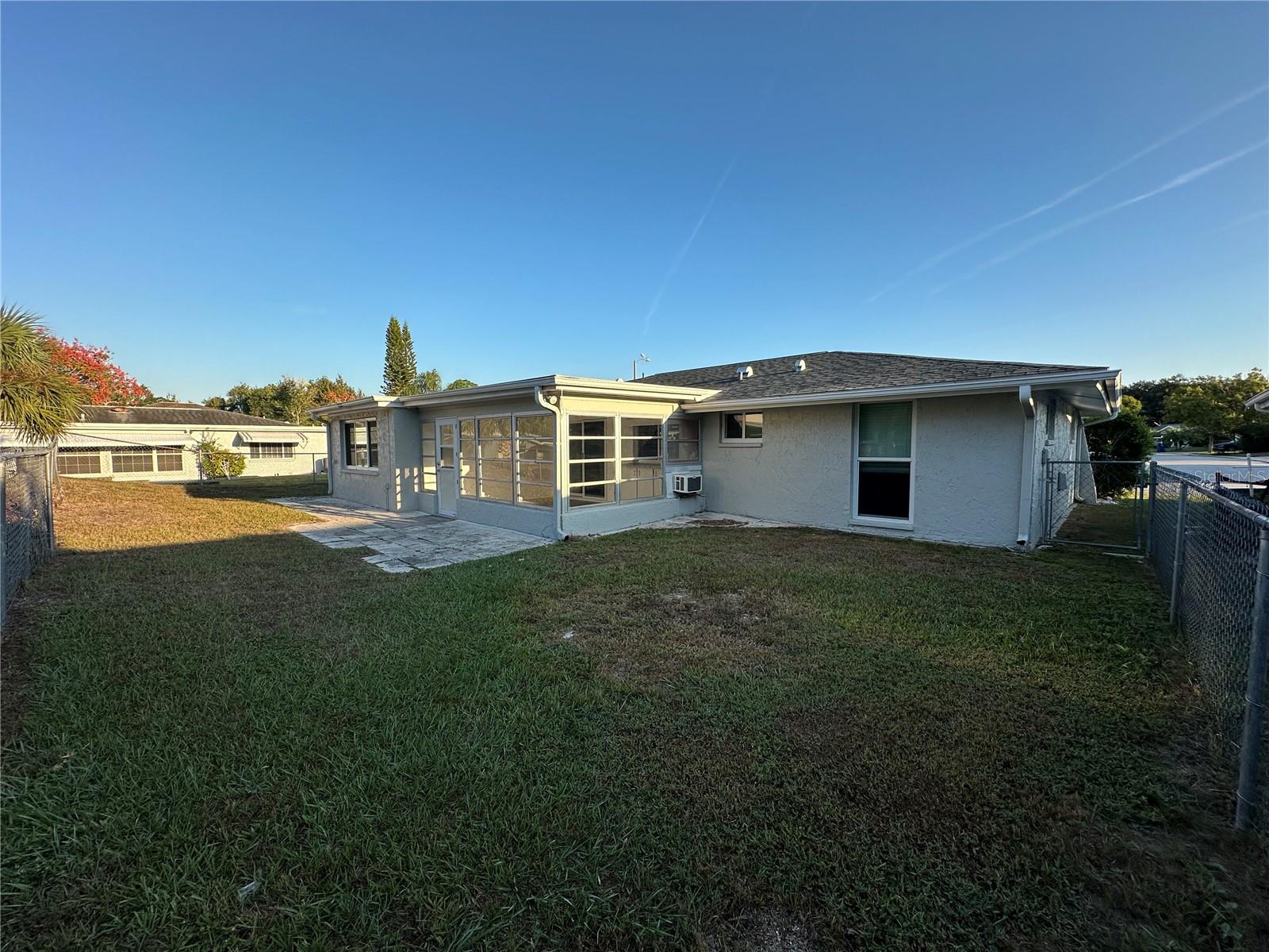 Rear Yard view