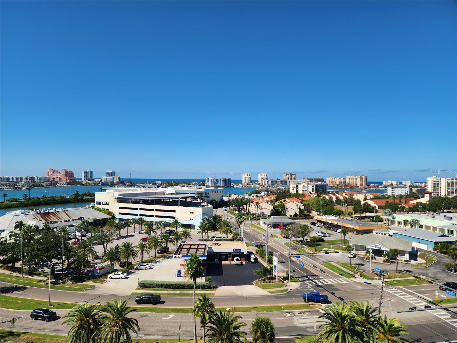 2nd balcony has West views over to Clearwater Beach