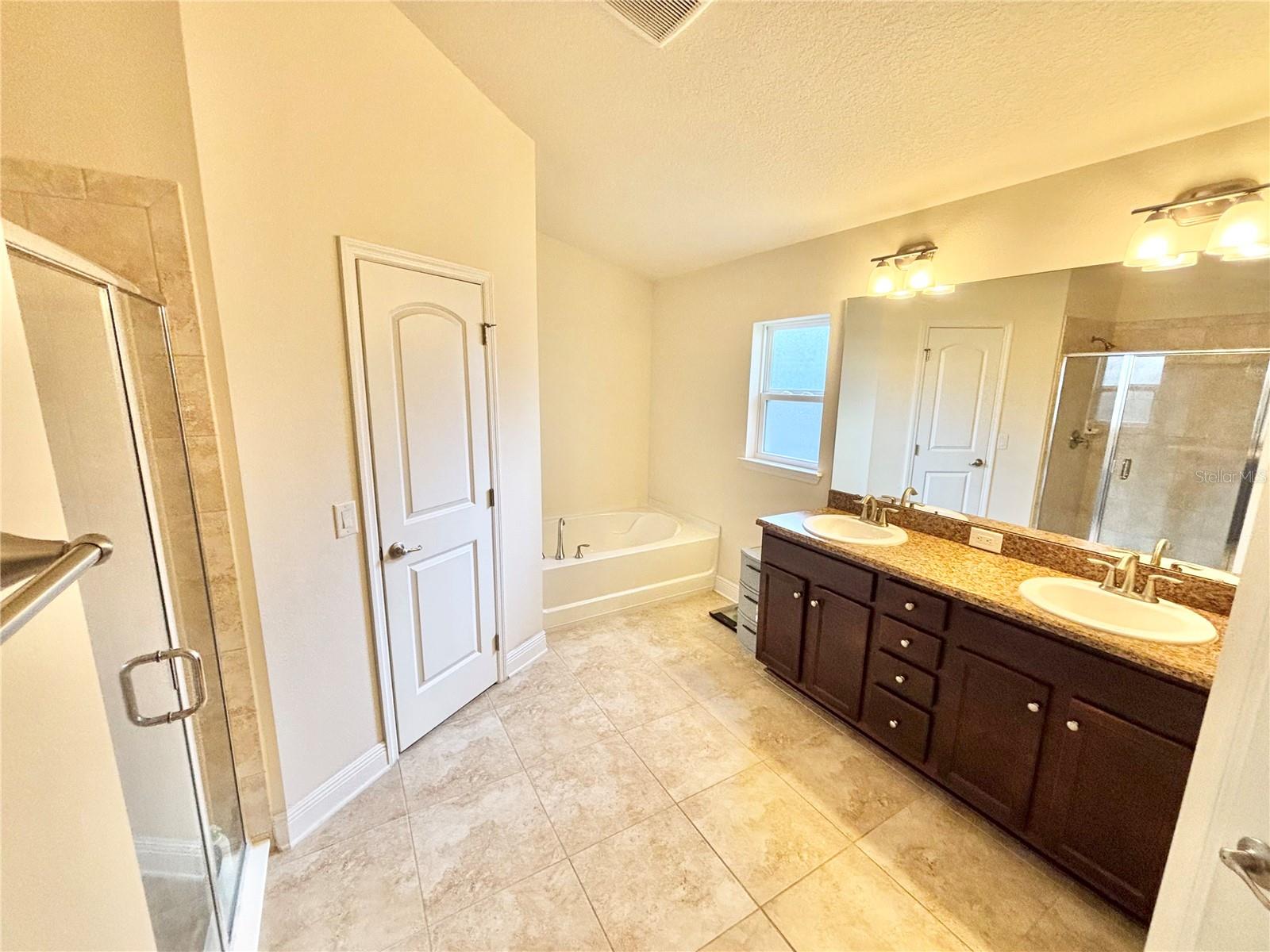 Spacious Master bathroom