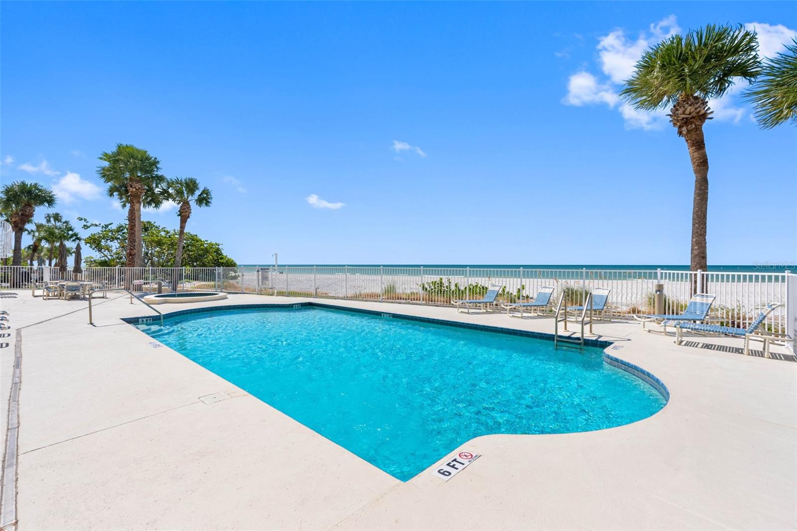 .. Heated Pool & Spa.. The WVG Controls Over 185 Ft Of Beach Frontage. Room to Breath As They Say. A Great Place For Your Family.