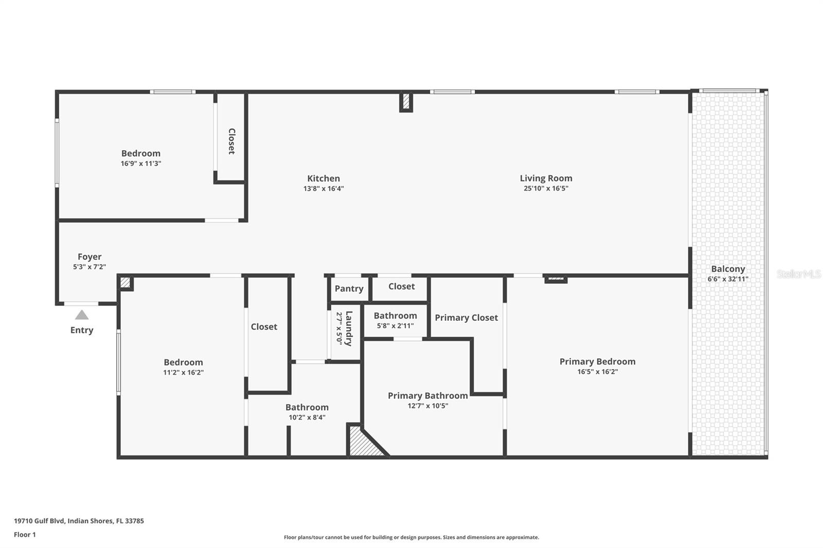 .. Floorplans Taken By Software That Could Be Off By Inches. Overall They are Always Real Close.. Watch The Virtual Tour For A Colorful Rendition of Floorplan Layout.