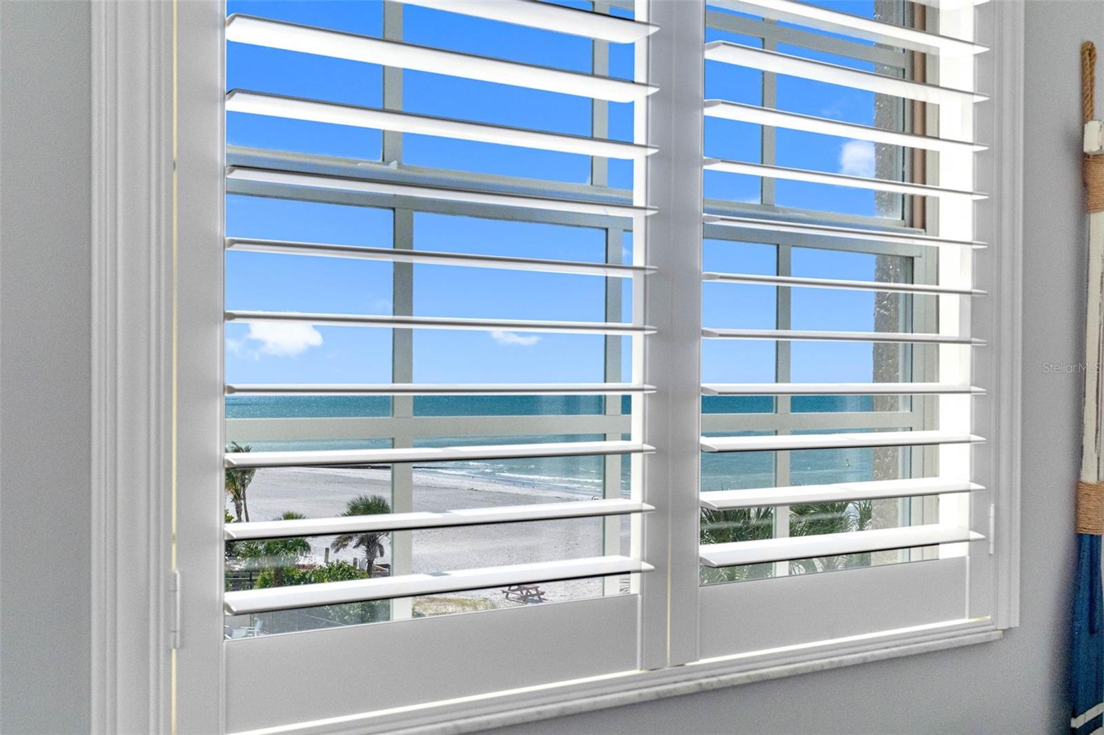 ... SW Corner Unit Provides Third Bedroom Window With Water Views.