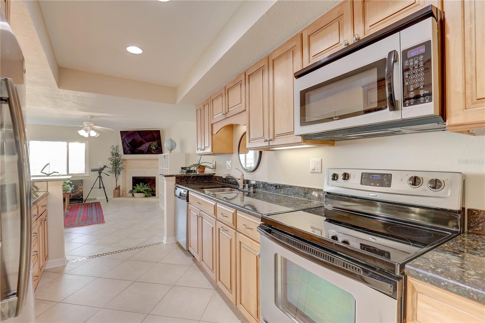 Tastefully renovated kitchen