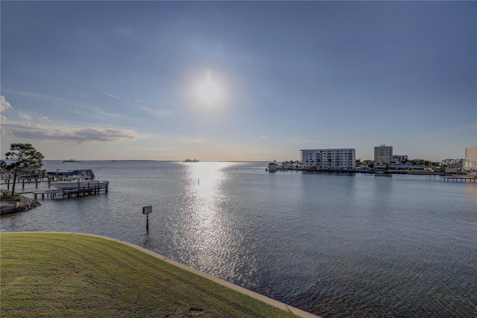 Stunning sunset views from condo