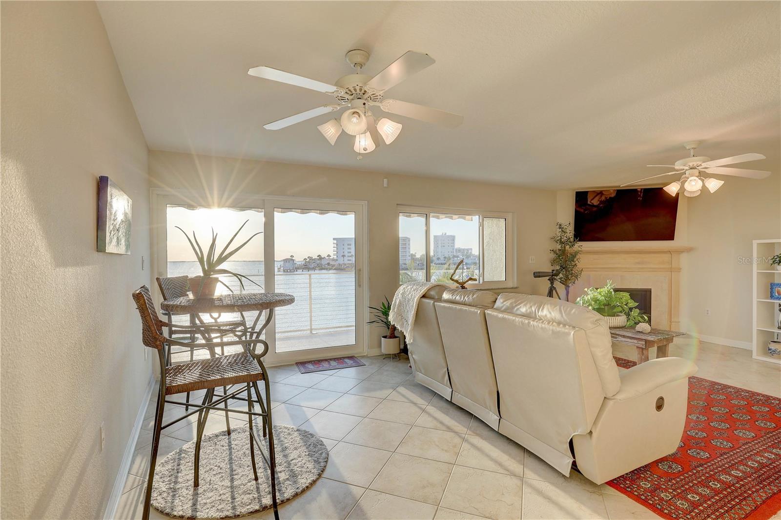 Breathtaking water view as you enter the condo