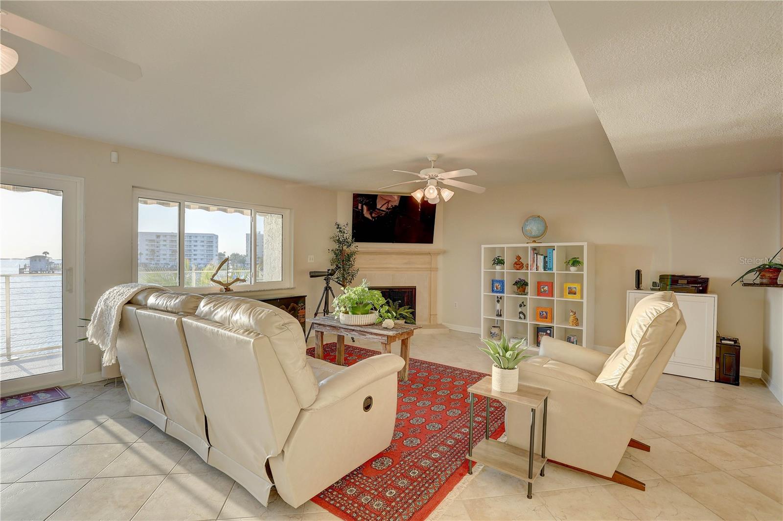 Open-concept family room