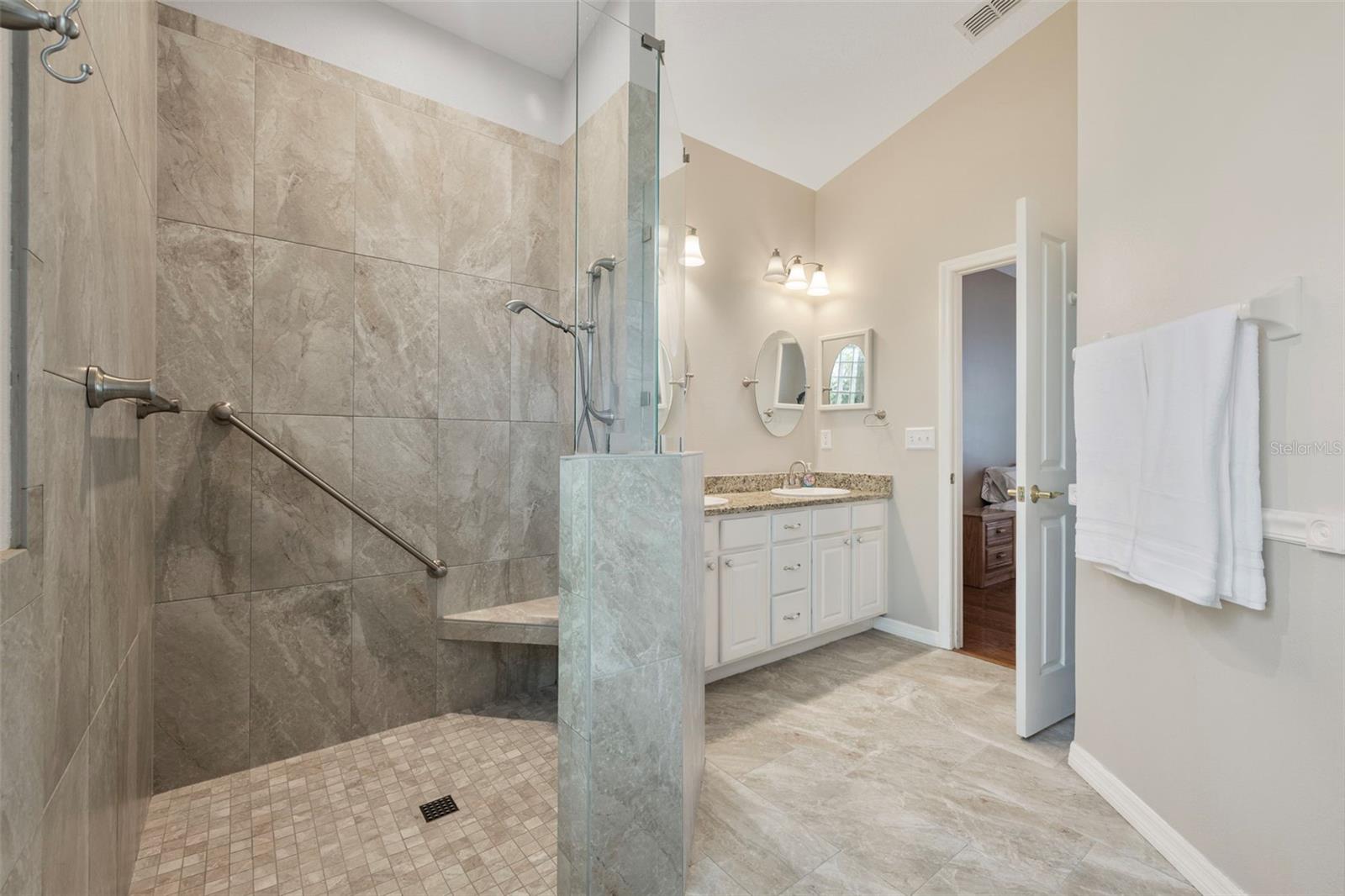 Large Walk in shower
