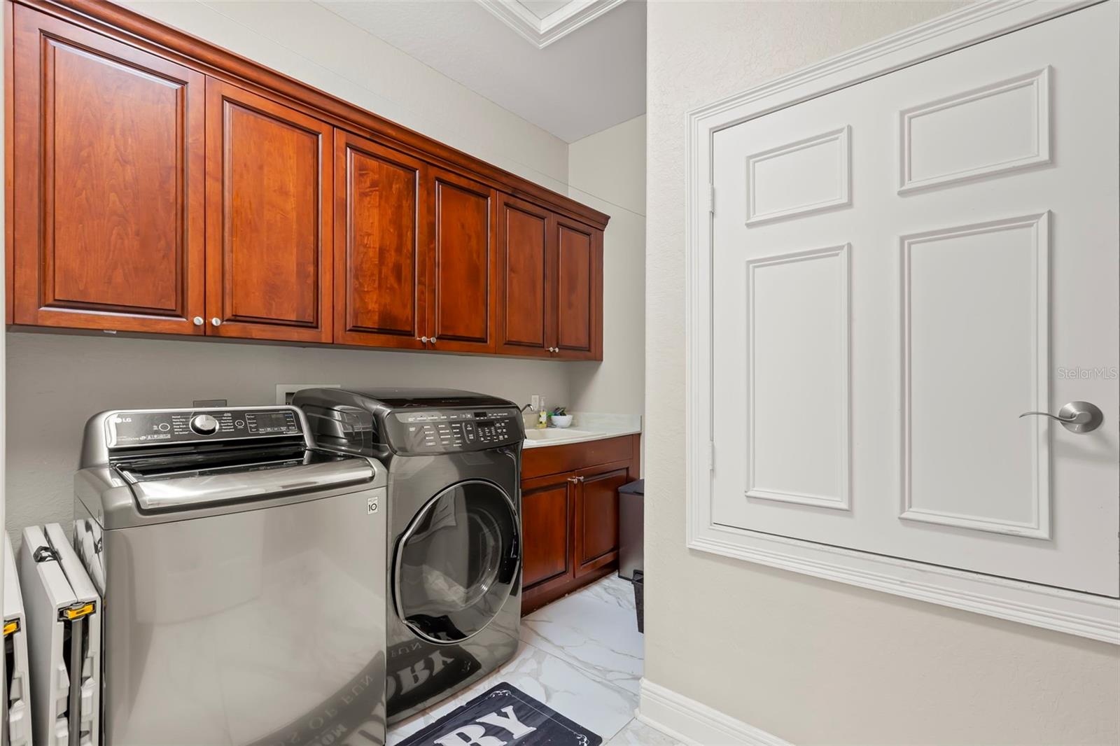 Laundry room.