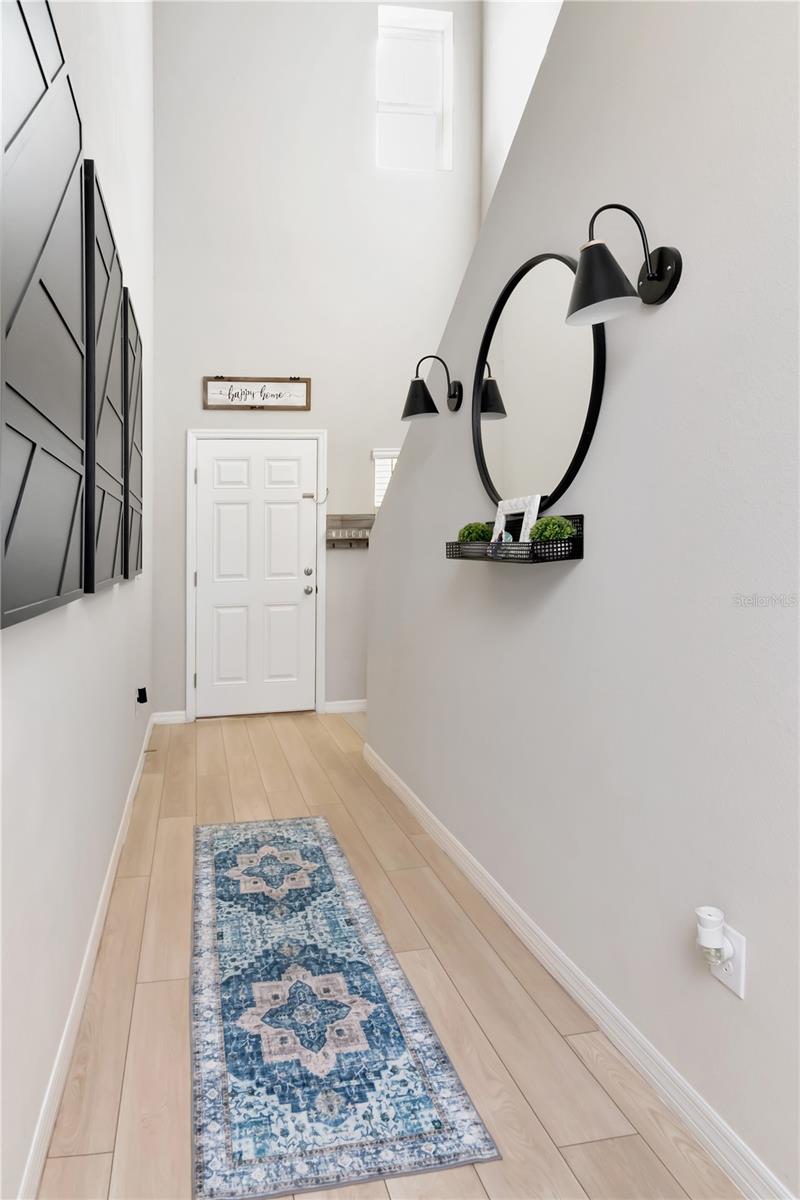 Entry Way and Front Door