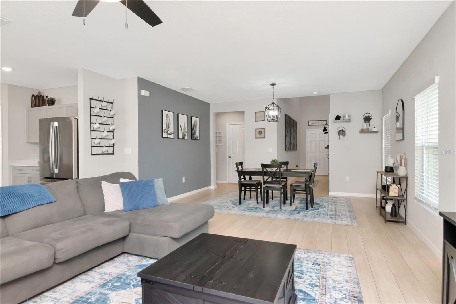 Living Room to Dining Room