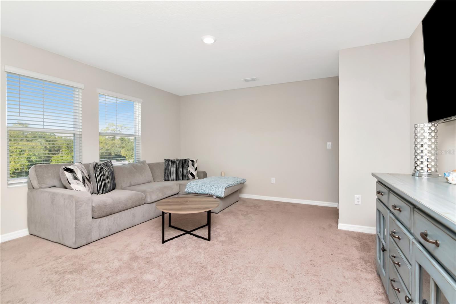 Loft Area with Windows
