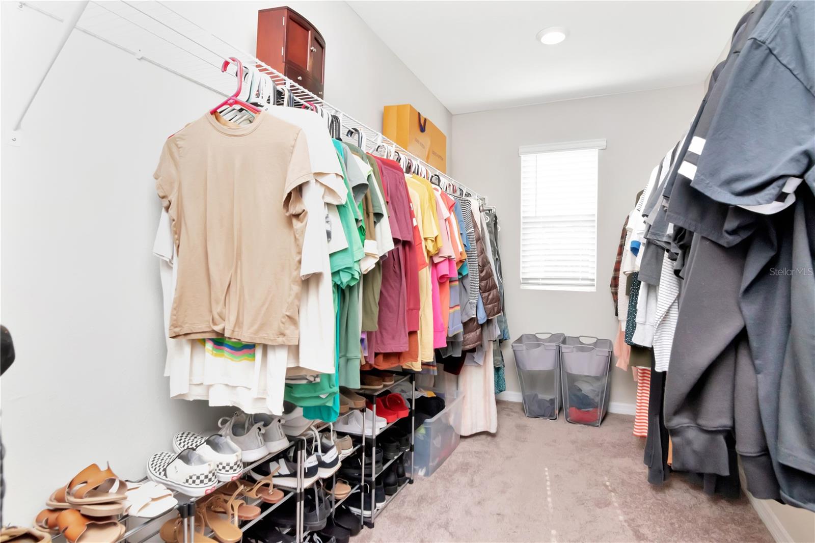 HUGE Walk-In-Closet with Window