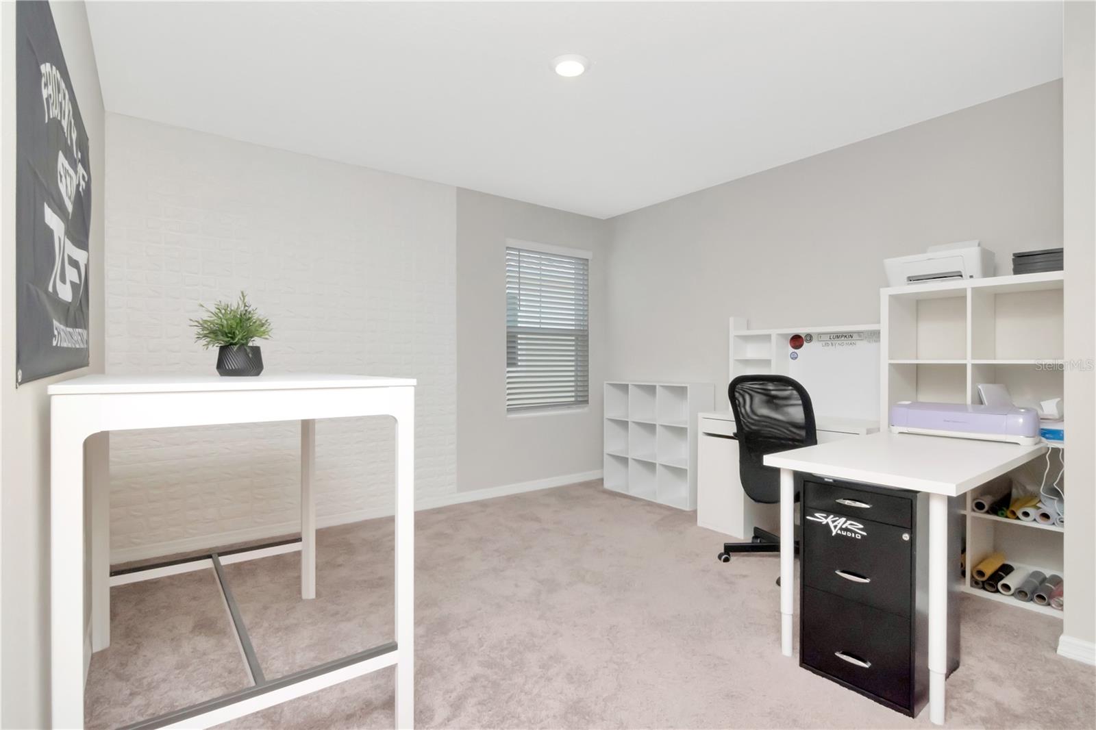 Bedroom #3 with Built In Closet