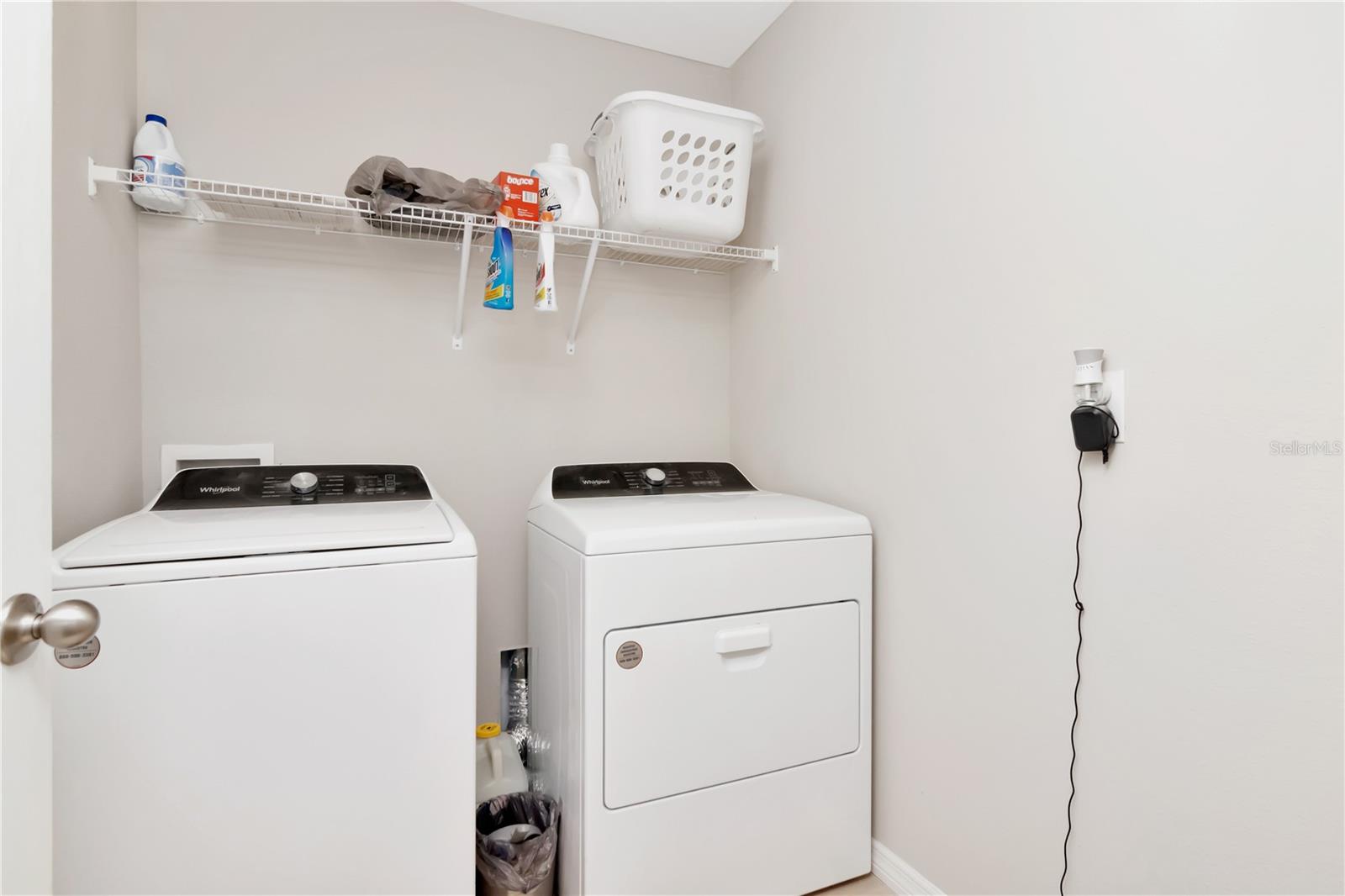 Inside Laundry Room - already has pet door installed