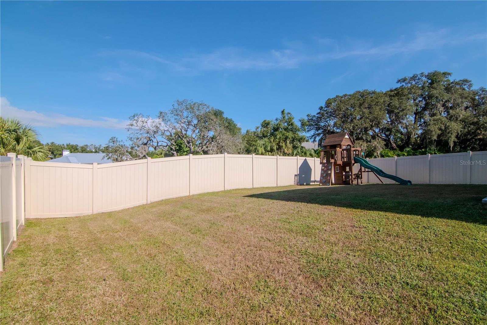 Oversized Backyard