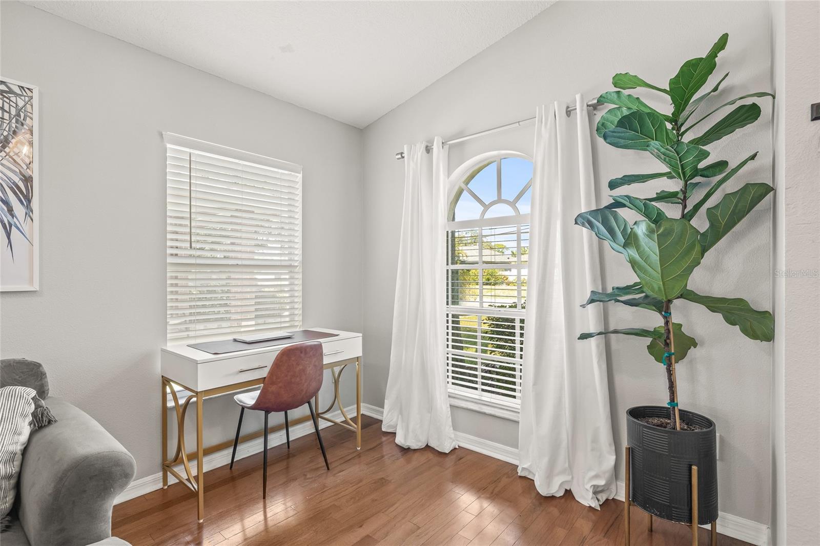 Space for an office nook area.