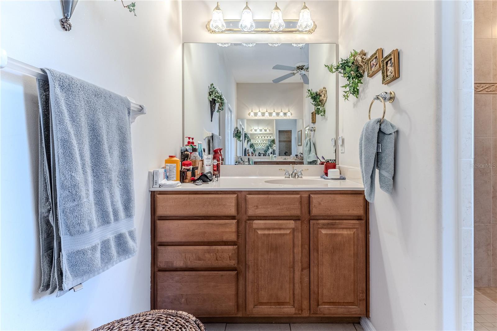 his sink