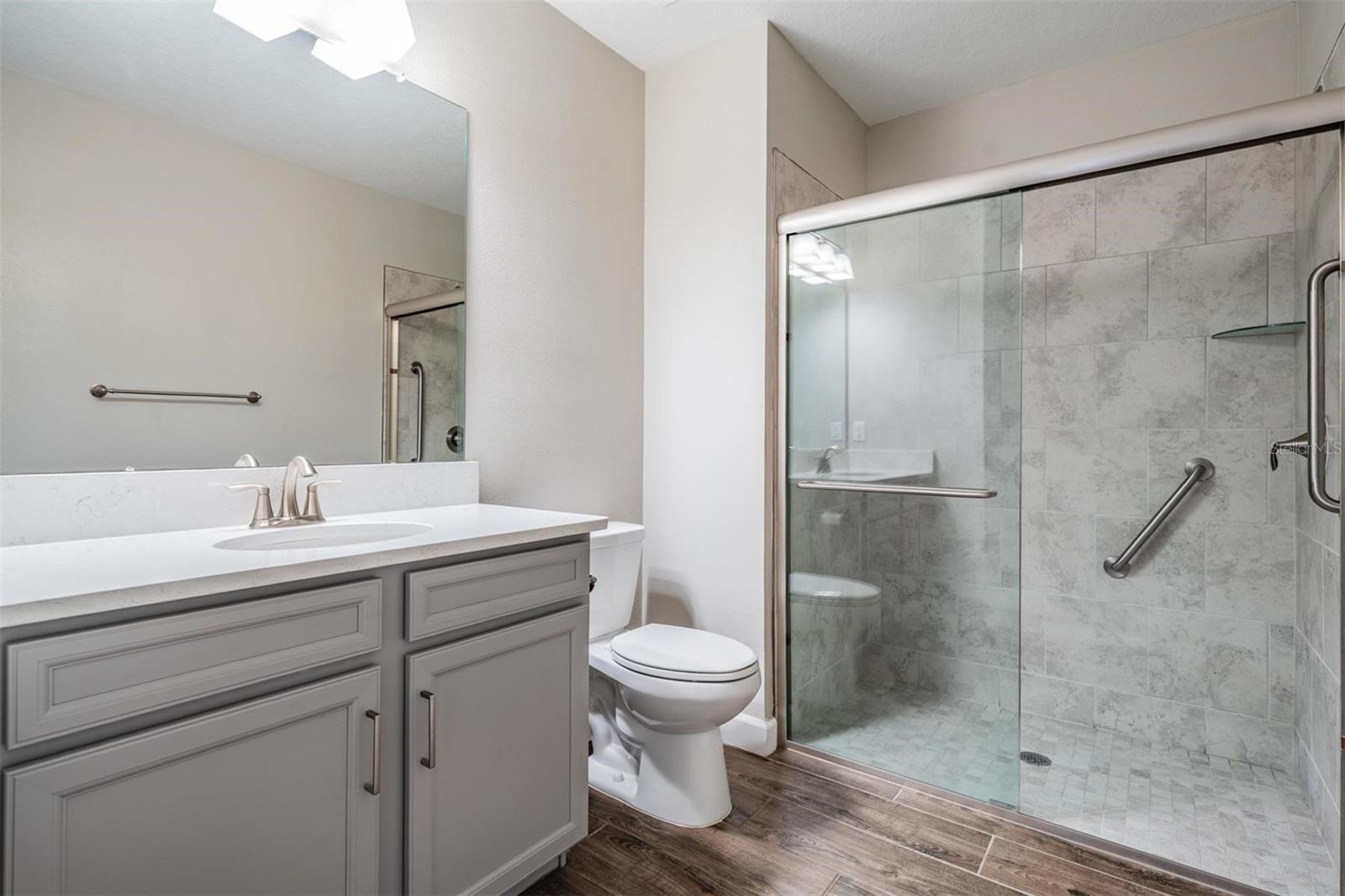 Bathroom #2 w/grab bars