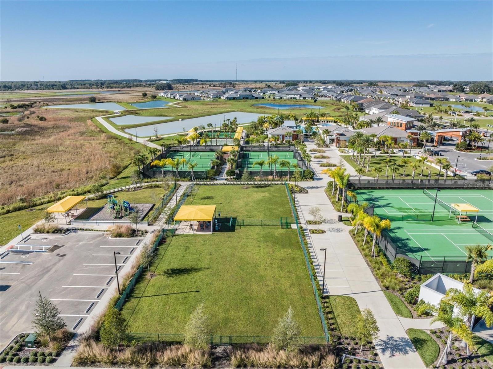 Dog parks for big dogs and little dogs!