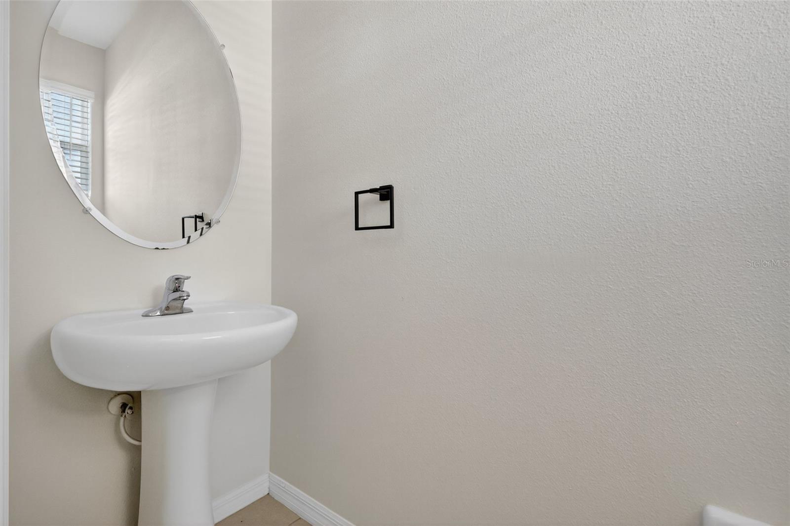 Downstair Half Bath for convenience