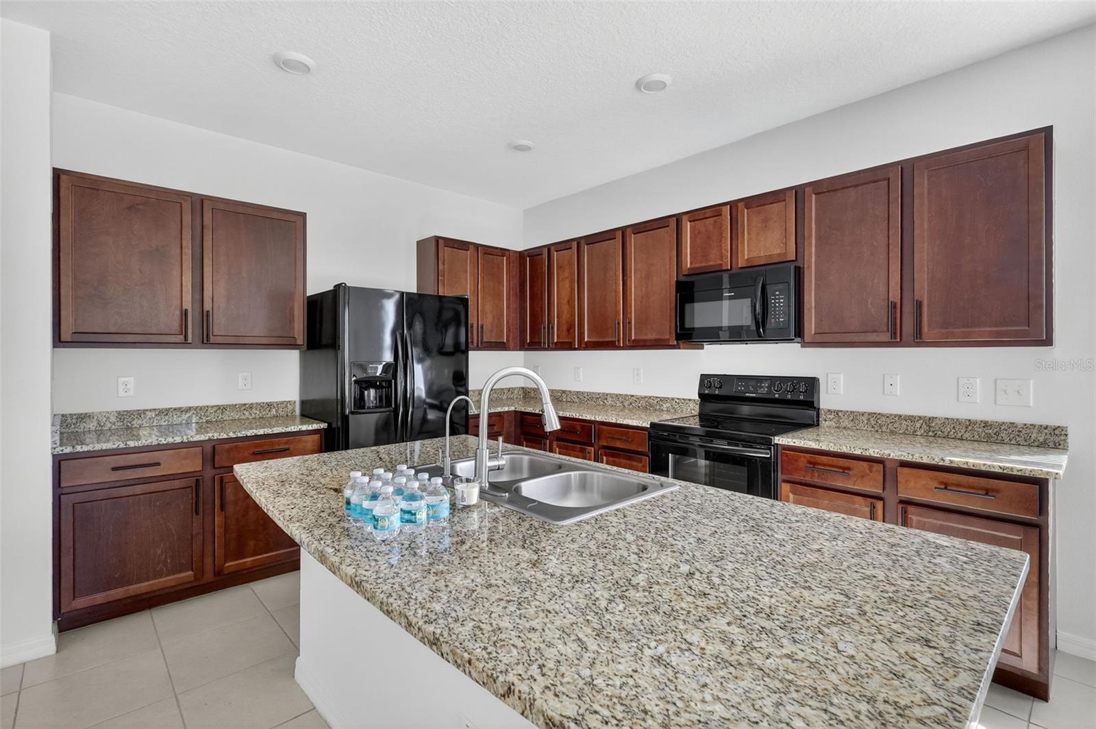 Plenty of cabinetry for storage