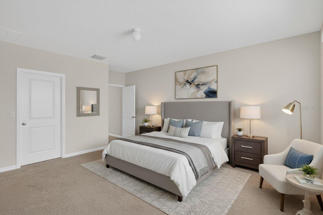 Primary Bedroom-Virtual Staging