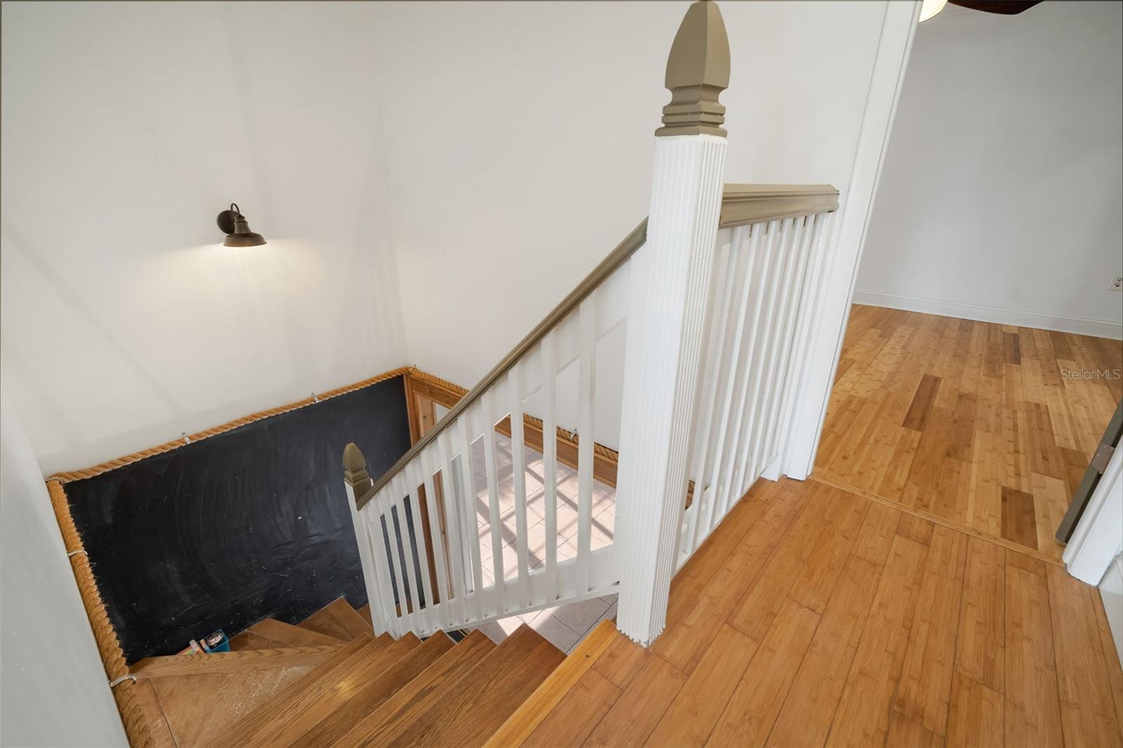 stairway/upstairs hallway