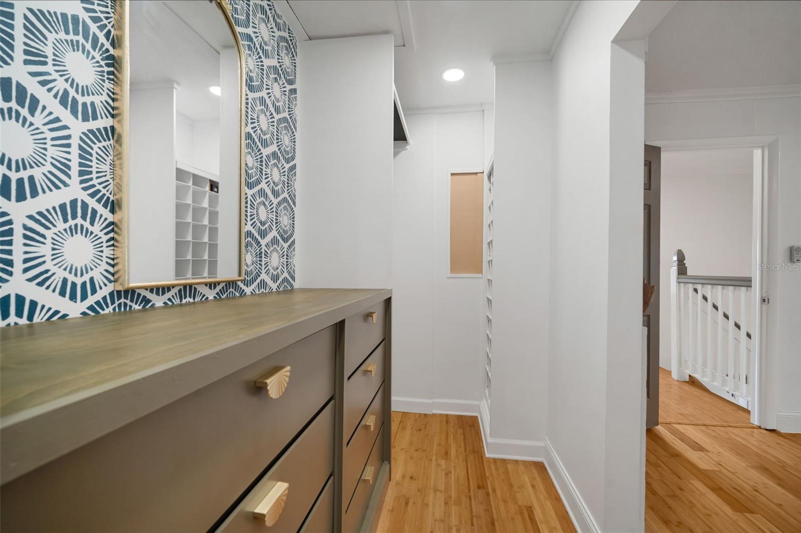 walk in closet in second bedroom