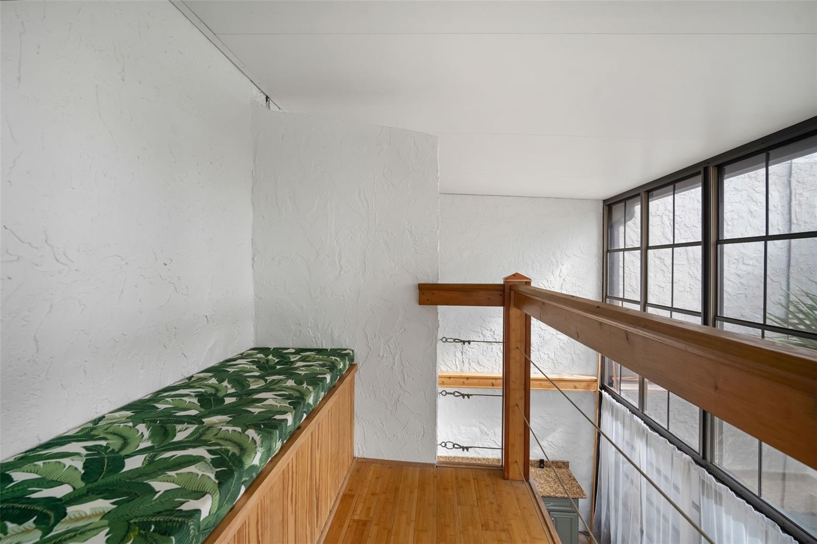 balcony off second bedroom