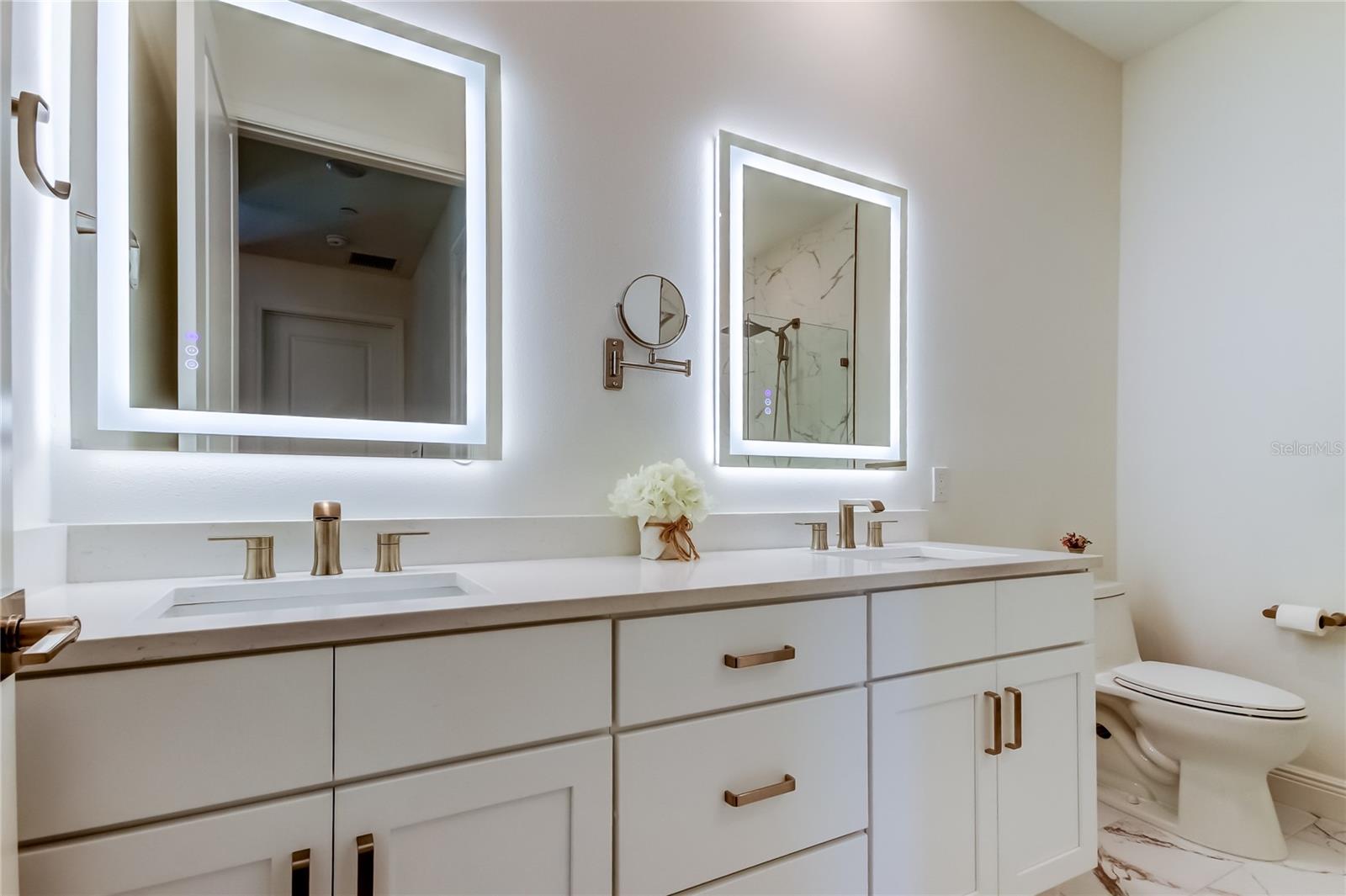 Guest Bathroom Dual Sinks