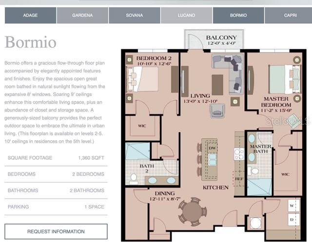 Bormio Floor Plan