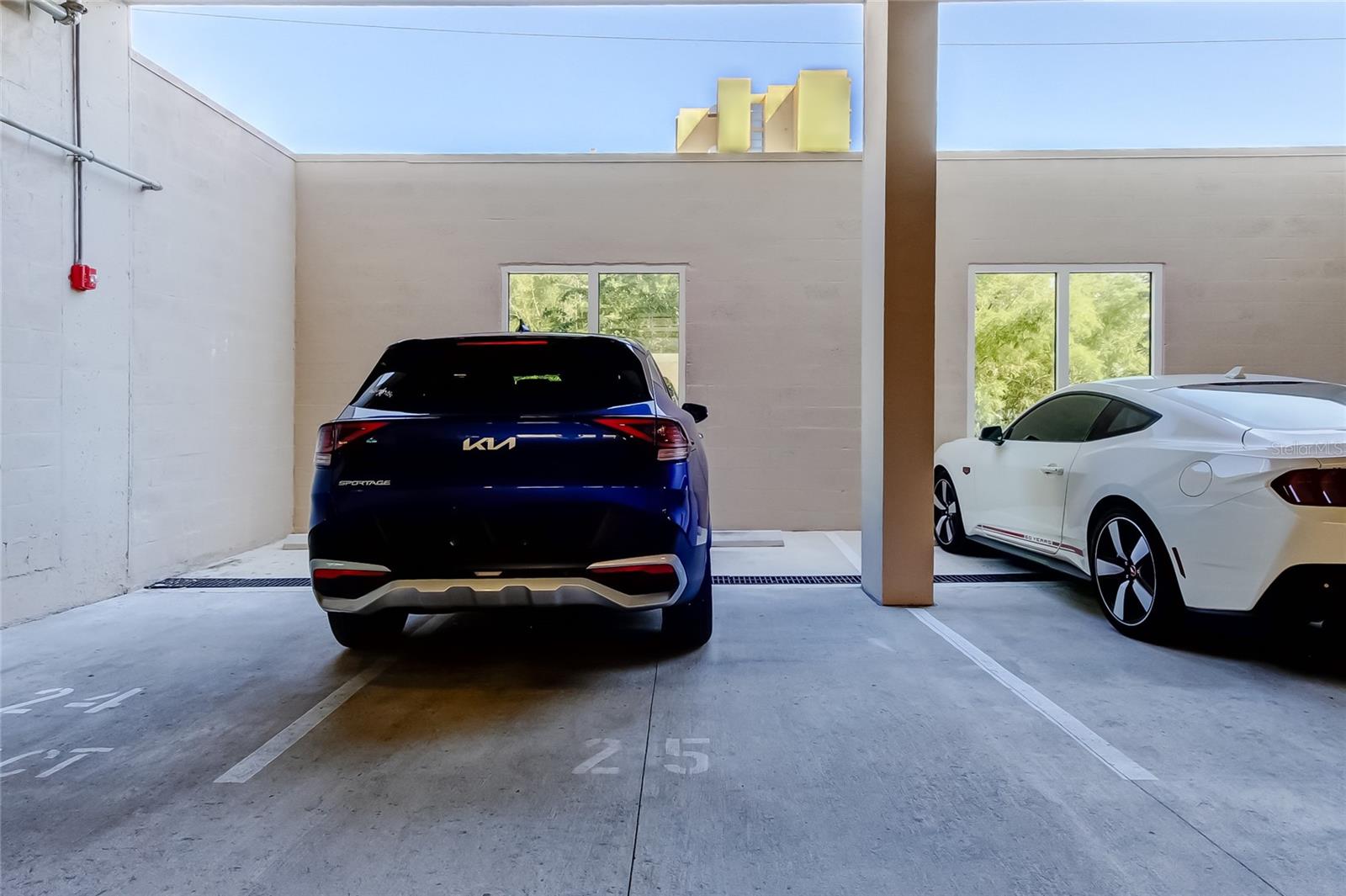 Under Building Parking Space