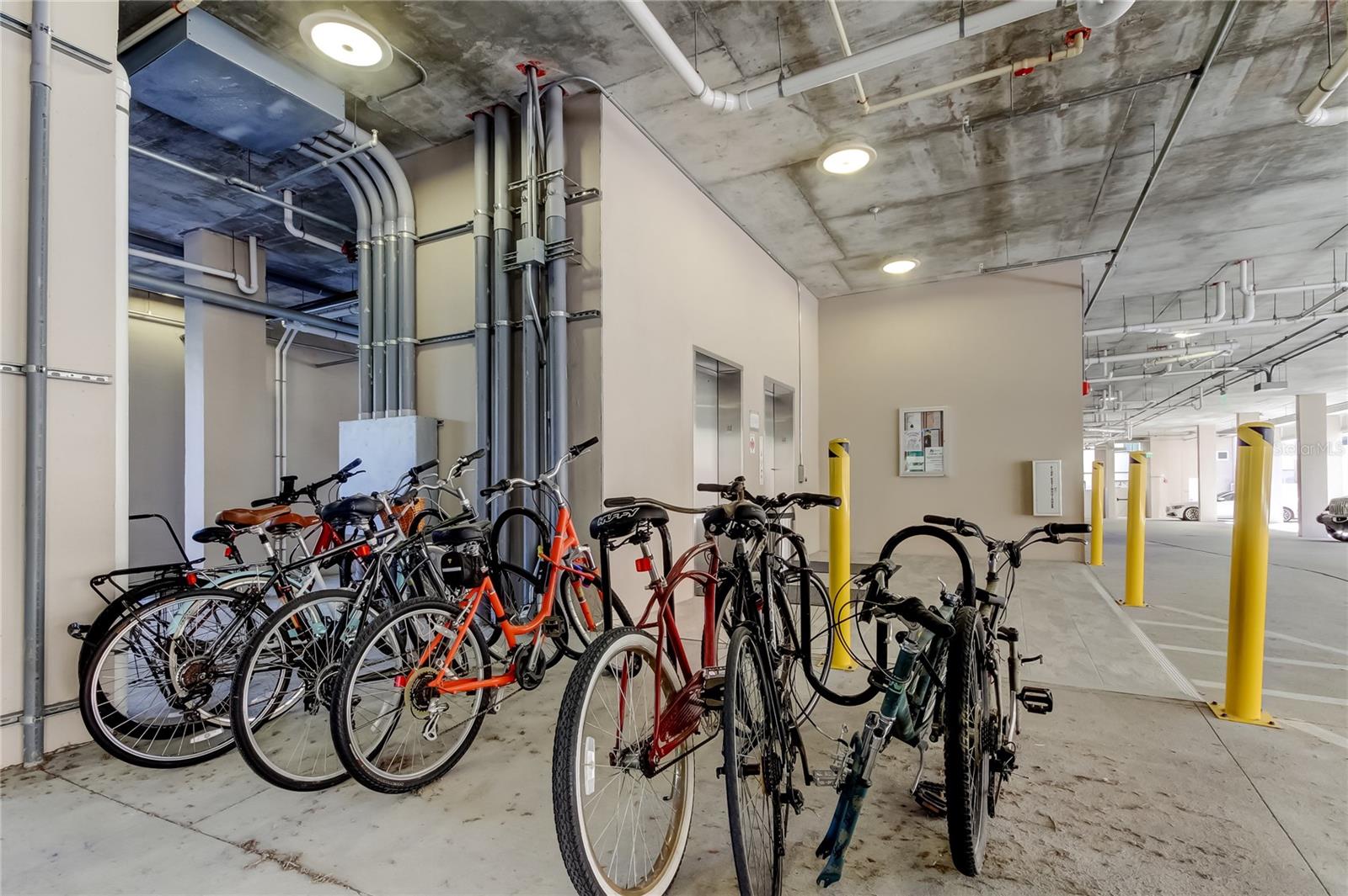 Bike storage area (there are 2)