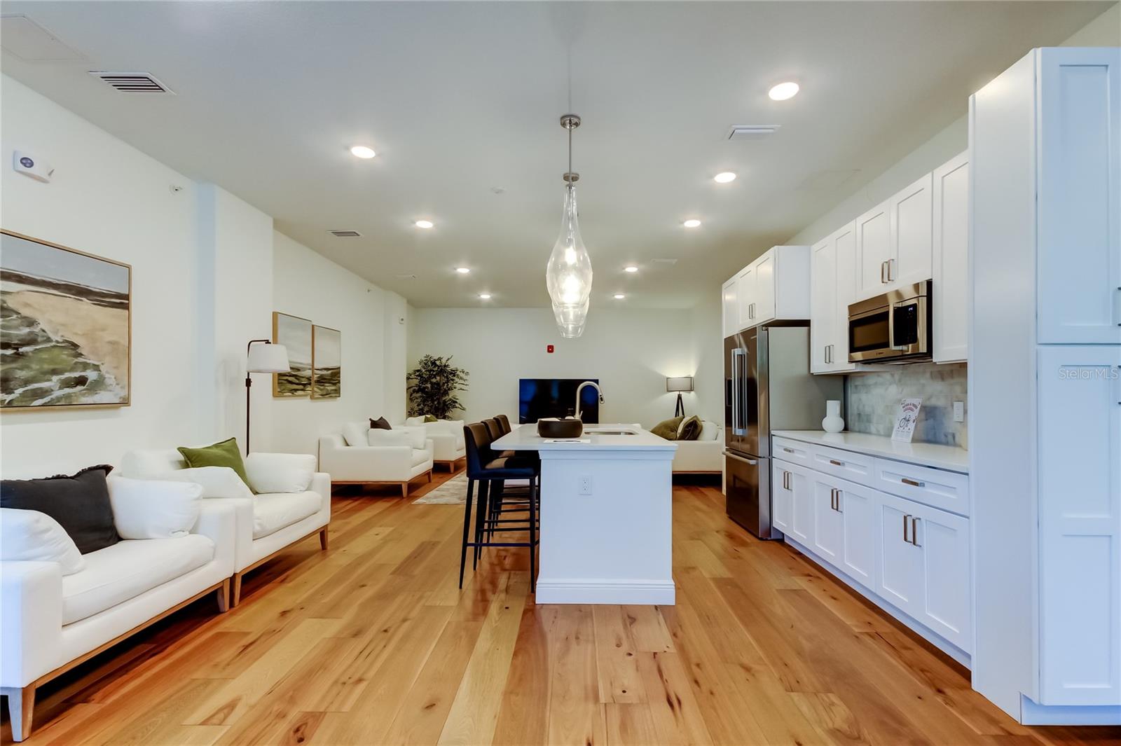Kitchen area of Community Room