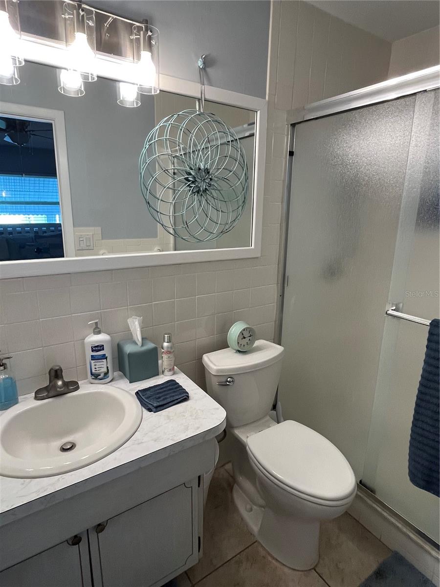 Private bath in Primary bedroom