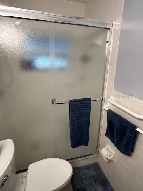 Private bath in Primary bedroom