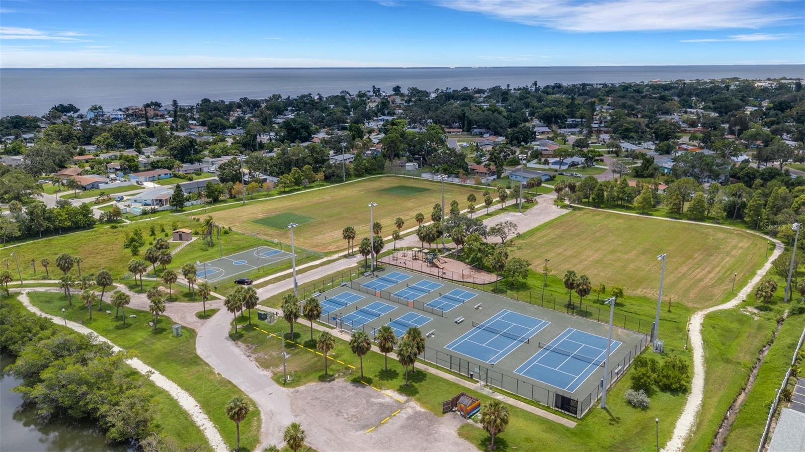 Pickleball, Tennis, Soccer, Basketball courts