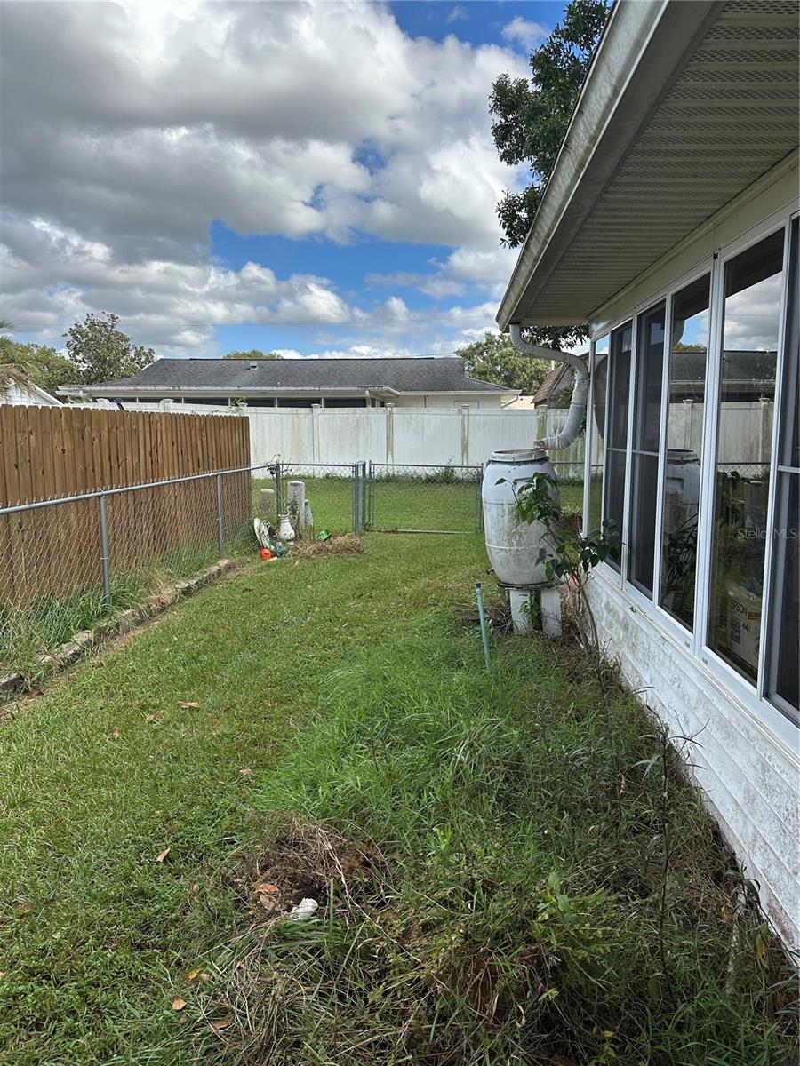 Side of home