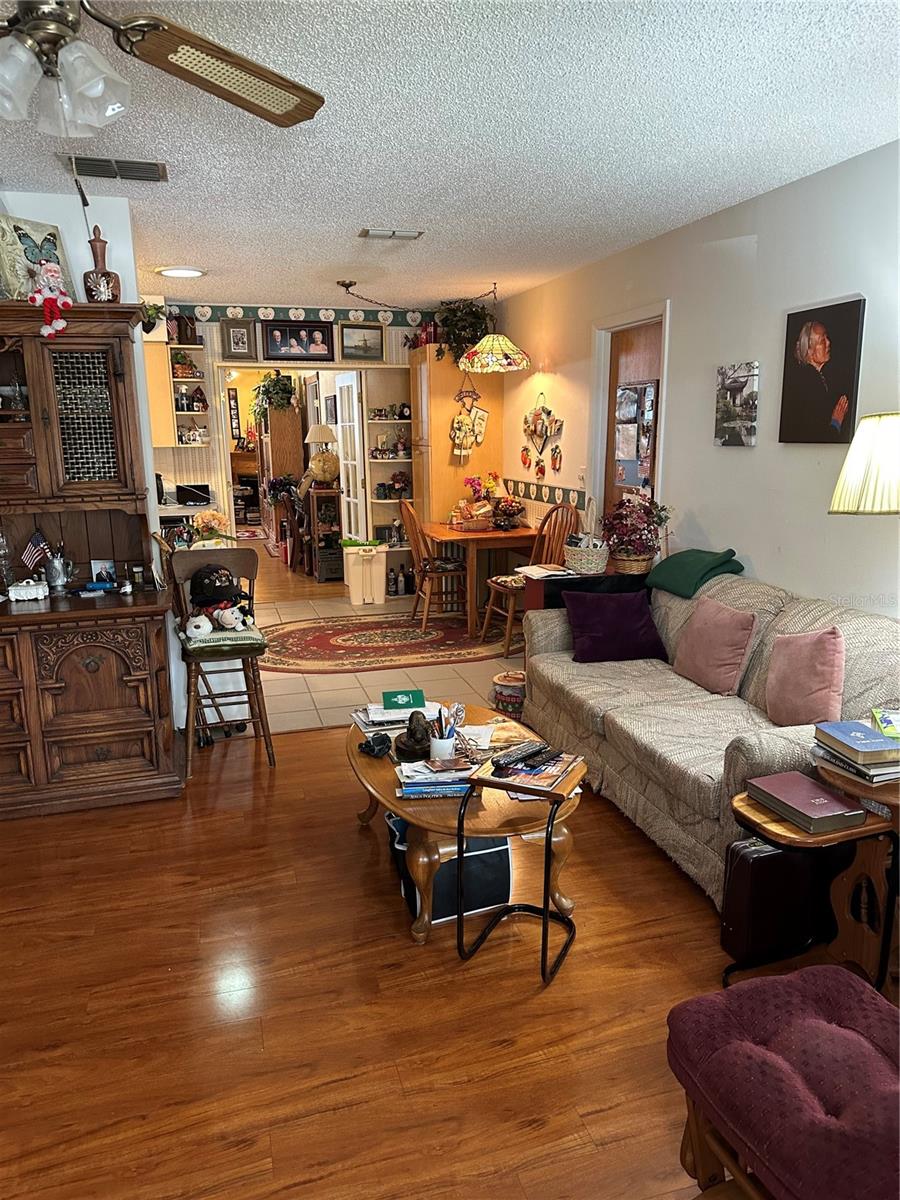Living Room coming into home