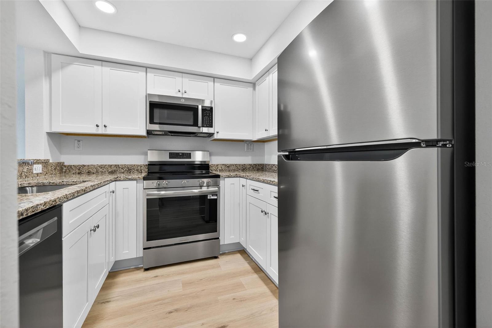 New stainless appliances