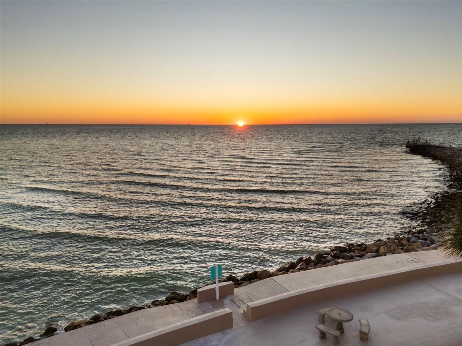 Amazing sunset views