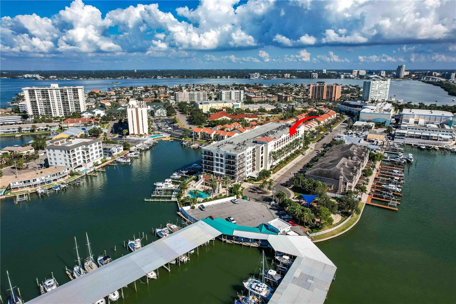 BUILDING RIGHT BEFORE MARINA