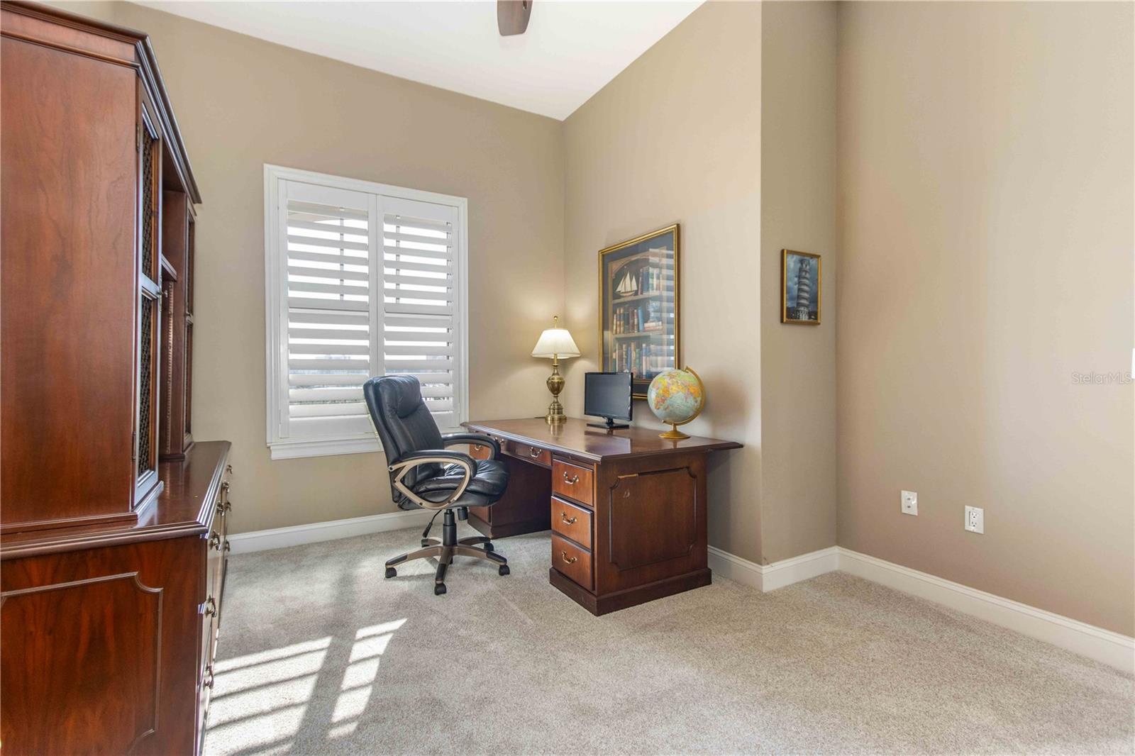 THIRD BEDROOM USED AS OFFICE