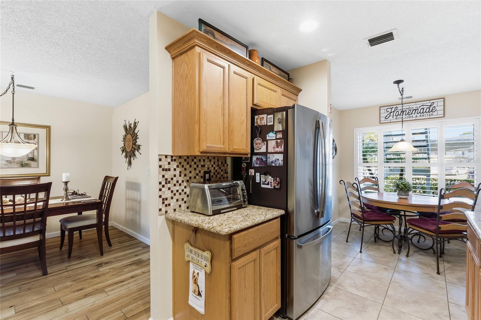Dining Room right off the Kitchen