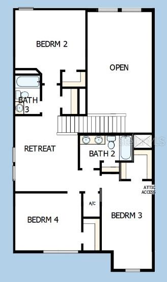 Floor Plan Second Floor